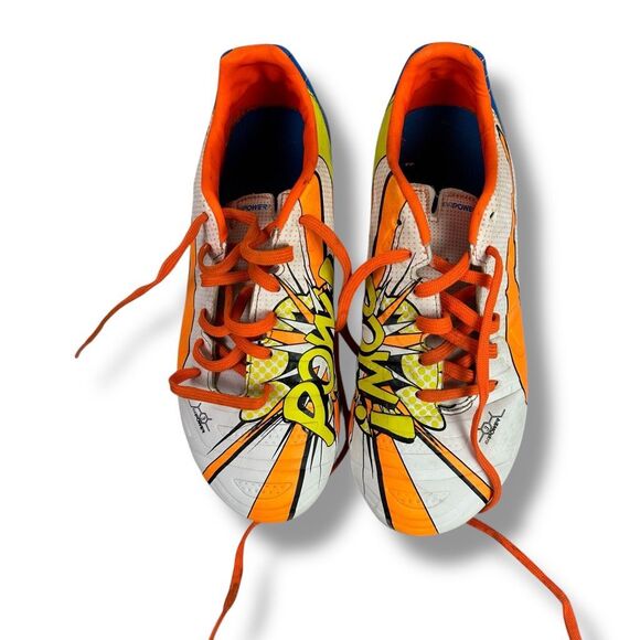 Puma Soccer Cleats Shoes evoPOWER 1.2 "Graphic POP" FG size 4.5 - Picture 1 of 8